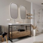 Elita Meble Indus szafka 120 cm do stelaża dąb canela 168678