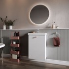 Elita Meble Kido White Mat zestaw szafka z umywalką 45 cm 168378