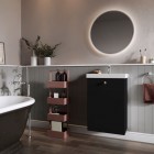 Elita Meble Kido Black Mat zestaw szafka z umywalką 45 cm 168379