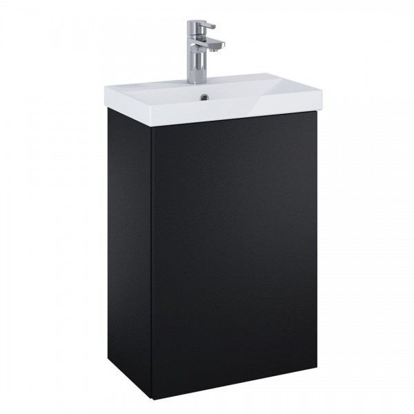Elita Meble Kido Black Mat zestaw szafka z umywalką 45 cm 168379