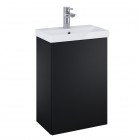 Elita Meble Kido Black Mat zestaw szafka z umywalką 45 cm 168379