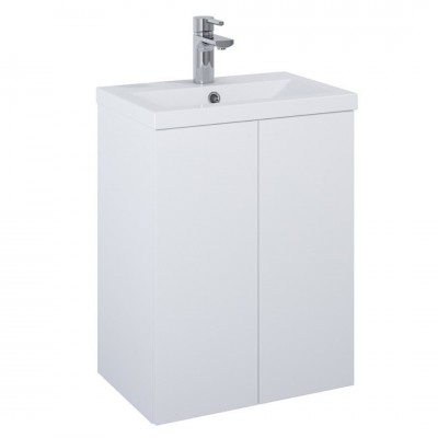 Elita Meble Kido White Mat zestaw szafka z umywalką 50 cm 168089
