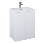 Elita Meble Kido White Mat zestaw szafka z umywalką 50 cm 168089