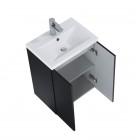 Elita Meble Kido Black Mat zestaw szafka z umywalką 50 cm 168096