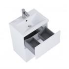 Elita Meble Kido White Mat zestaw szafka z umywalką 50 cm 168091