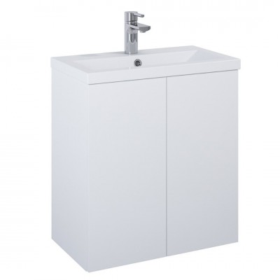 Elita Meble Kido White Mat zestaw szafka z umywalką 60 cm 168090