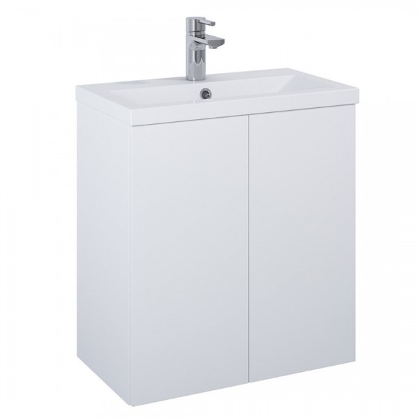 Elita Meble Kido White Mat zestaw szafka z umywalką 60 cm 168090