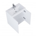 Elita Meble Kido White Mat zestaw szafka z umywalką 60 cm 168090