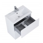 Elita Meble Kido White Mat zestaw szafka z umywalką 60 cm 168092