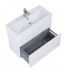 Elita Meble Kido White Mat zestaw szafka z umywalką 80 cm 168093