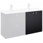 Elita Meble Kido Black Mat szafka podumywalkowa 60 cm 168101