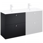 Elita Meble Kido Black Mat szafka podumywalkowa 60 cm 168102