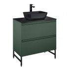 Elita Meble Split szafka podumywalkowa 60 cm zielony mat 168997