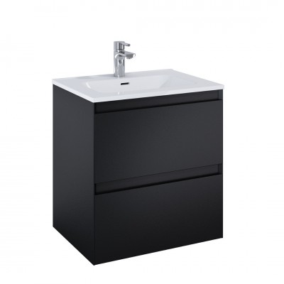 Elita Meble Split Black Mat szafka podumywalkowa 60 cm 168143