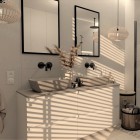 Elita Meble Split White Mat szafka podumywalkowa 80 cm 168144