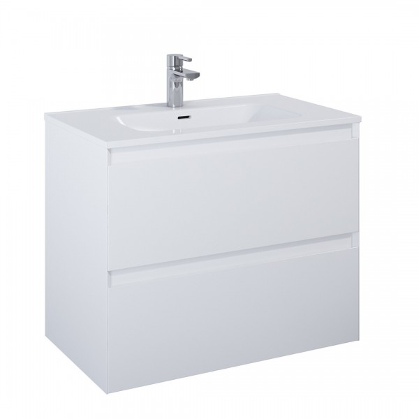 Elita Meble Split White Mat szafka podumywalkowa 80 cm 168144