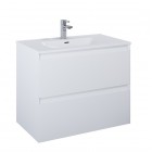 Elita Meble Split White Mat szafka podumywalkowa 80 cm 168144