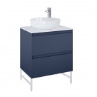 Elita Meble Split szafka podumywalkowa 80 cm granatowy mat 169001