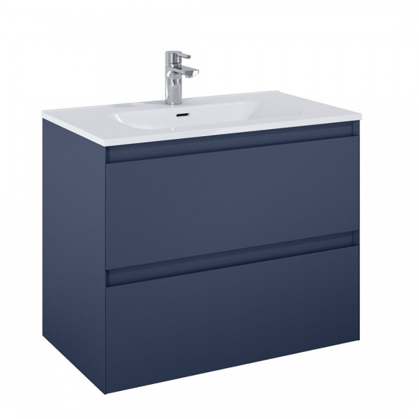 Elita Meble Split szafka podumywalkowa 80 cm granatowy mat 169001