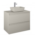 Elita Meble Split szafka podumywalkowa 80 cm beżowy mat 169002