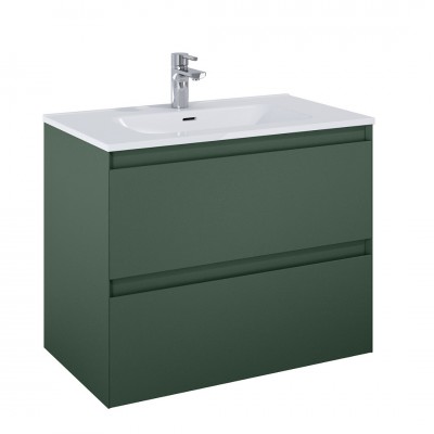 Elita Meble Split szafka podumywalkowa 80 cm zielony mat 169000