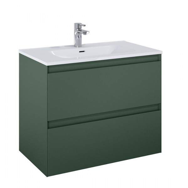 Elita Meble Split szafka podumywalkowa 80 cm zielony mat 169000