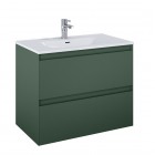 Elita Meble Split szafka podumywalkowa 80 cm zielony mat 169000