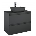 Elita Meble Split Anthracite Mat szafka podumywalkowa 80 cm 168146