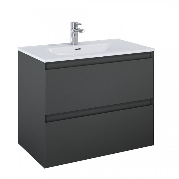 Elita Meble Split Anthracite Mat szafka podumywalkowa 80 cm 168146