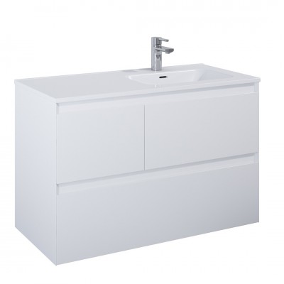 Elita Meble Split White Mat szafka podumywalkowa 100 cm prawa 168160