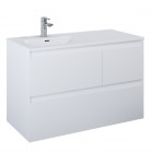 Elita Meble Split White Mat szafka podumywalkowa 100 cm lewa 168156