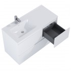 Elita Meble Split White Mat szafka podumywalkowa 100 cm lewa 168156