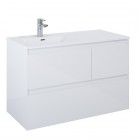 Elita Meble Split szafka podumywalkowa 100 cm lewa biały połysk 169091