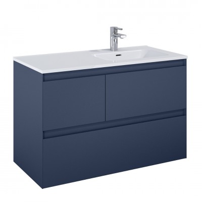Elita Meble Split szafka podumywalkowa 100 cm prawa granatowy mat 169013