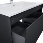 Elita Meble Split Black Mat szafka podumywalkowa 100 cm prawa 168163