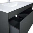 Elita Meble Split Anthracite Mat szafka podumywalkowa 100 cm prawa 168162