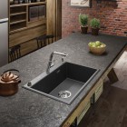 Deante Silia bateria zlewozmywakowa chrom BQS 073M