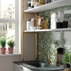 Deante Silia bateria zlewozmywakowa złota BQS_Z73M