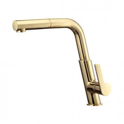 Deante Silia bateria zlewozmywakowa złota BQS_Z73M