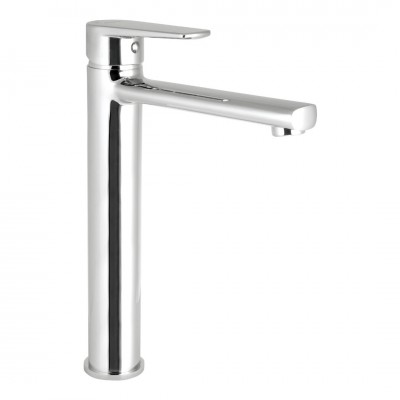 Deante Tubo bateria umywalkowa stojąca wysoka chrom BUT_020K