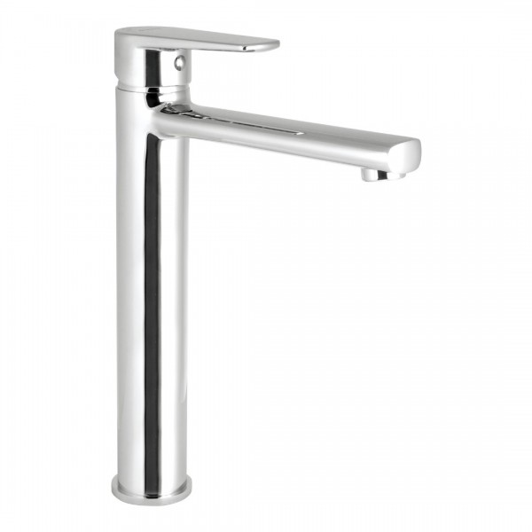 Deante Tubo bateria umywalkowa stojąca wysoka chrom BUT_020K