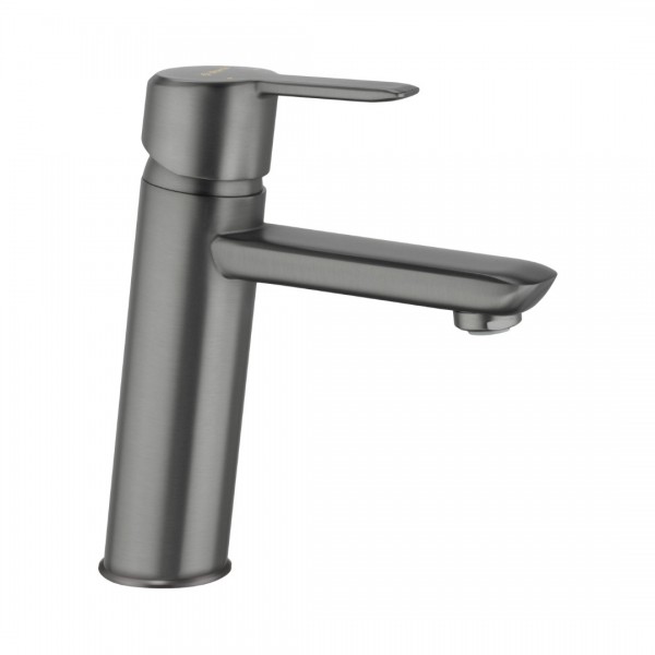 Deante Arnika bateria umywalkowa stojąca titanium BQA_D20M