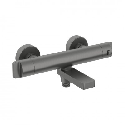 Deante bateria wannowa termostatyczna ścienna titanium BCH_D1BT