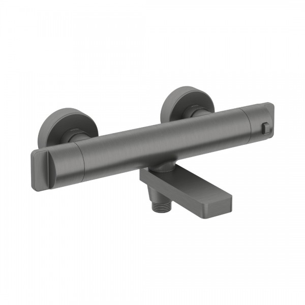 Deante bateria wannowa termostatyczna ścienna titanium BCH_D1BT