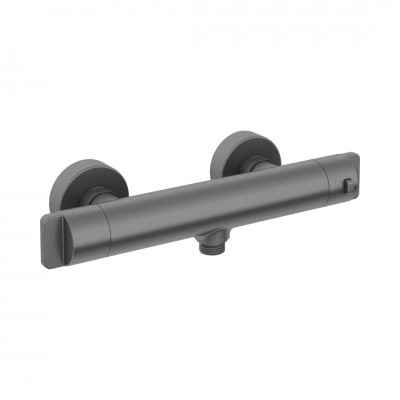 Deante bateria prysznicowa termostatyczna ścienna titanium BCH_D4BT