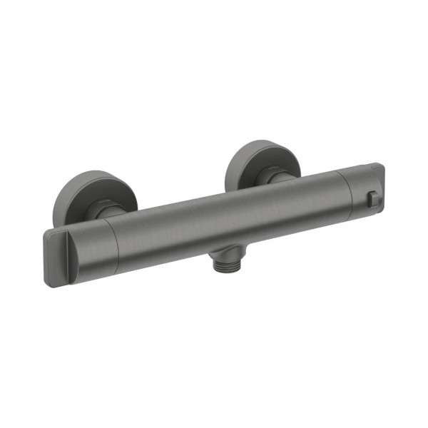 Deante bateria prysznicowa termostatyczna ścienna titanium BCH_D4BT