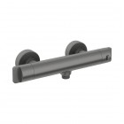 Deante bateria prysznicowa termostatyczna ścienna titanium BCH_D4BT