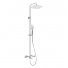 Deante zestaw wannowy termostatyczny ścienny chrom NAC_01HT