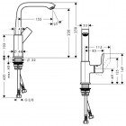 Hansgrohe Metris bateria umywalkowa