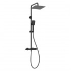Deante zestaw prysznicowy ścienny termostatyczny czarny mat NAC_N4HT